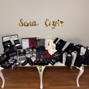 طقم متكامل فخم عريس بوكس دبشSı | دبش عروس فخم - تجهيزات ملكة سعودية