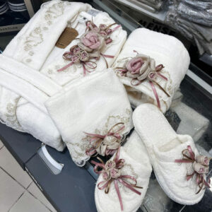 عروس روب حمام عرايس بكج متكامل | دبش عروس فخم - تجهيزات ملكة سعودية