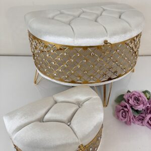 Taşlı صندوق ملكي | هدايا ملكة وعرايس فخمة - متجر سعودي