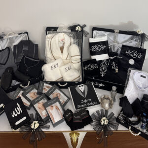 طقم متكامل فخم عريس بكج متكامل | طقم عريس ملكي - هدايا زواج سعودية