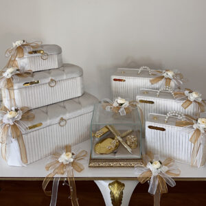 خطوبة وملكة صندوق ملكي بكج متكامل | هدايا ملكة وعرايس فخمة - متجر سعودي