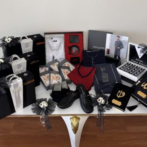 Pierre Cardin عريس بوكس دبشSı | دبش عروس فخم - تجهيزات ملكة سعودية