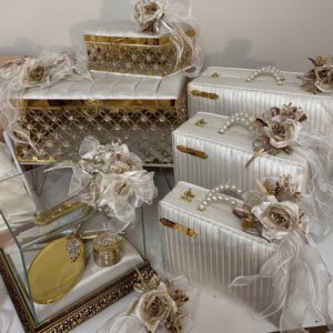 خطوبة وملكة صندوق ملكي بكج متكامل | هدايا ملكة وعرايس فخمة - متجر سعودي