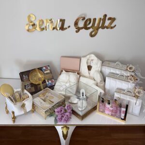 عروس بوكس دبش بكج متكامل | دبش عروس فخم - تجهيزات ملكة سعودية